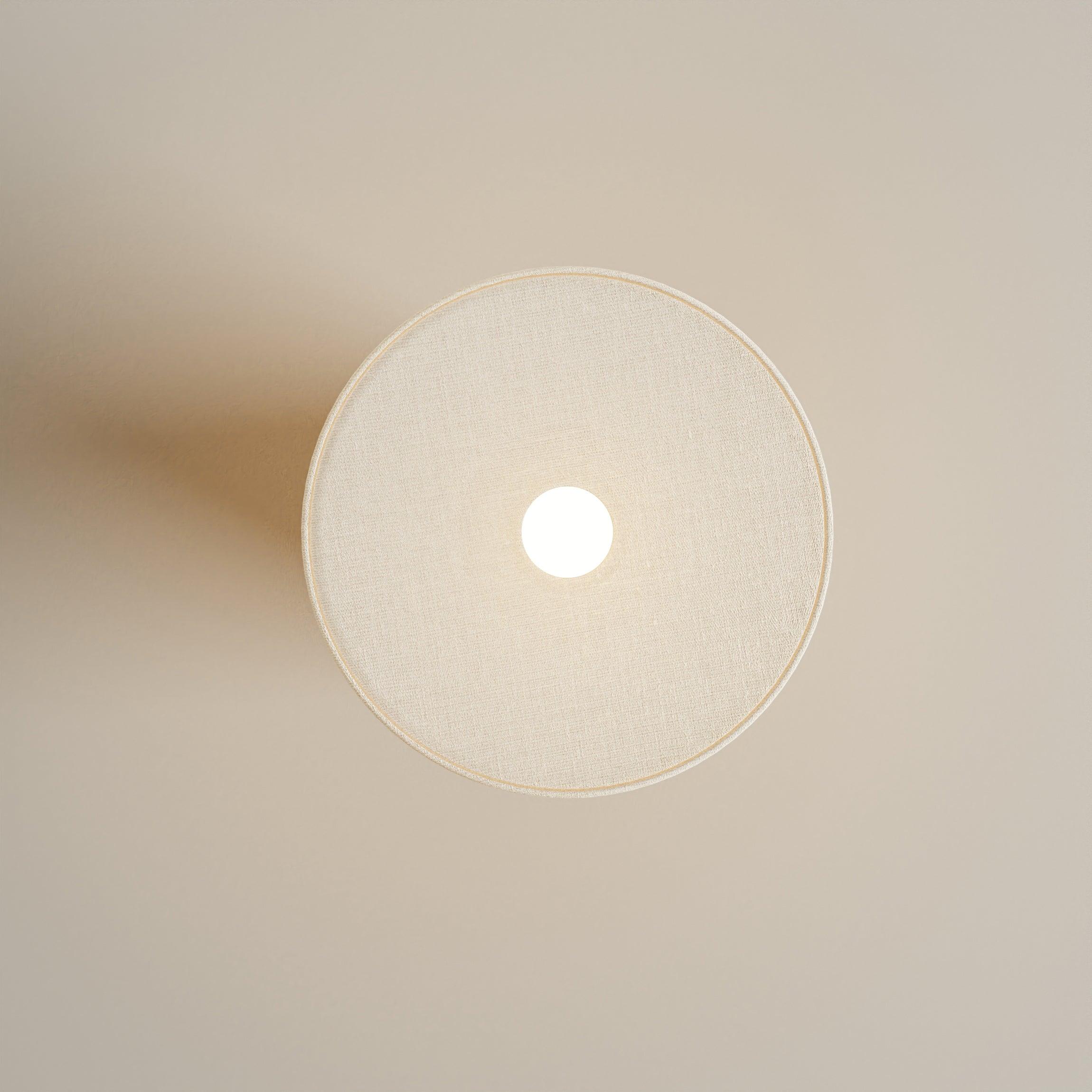 Nora Bordlampe | Travertine & Hør - Blossholm