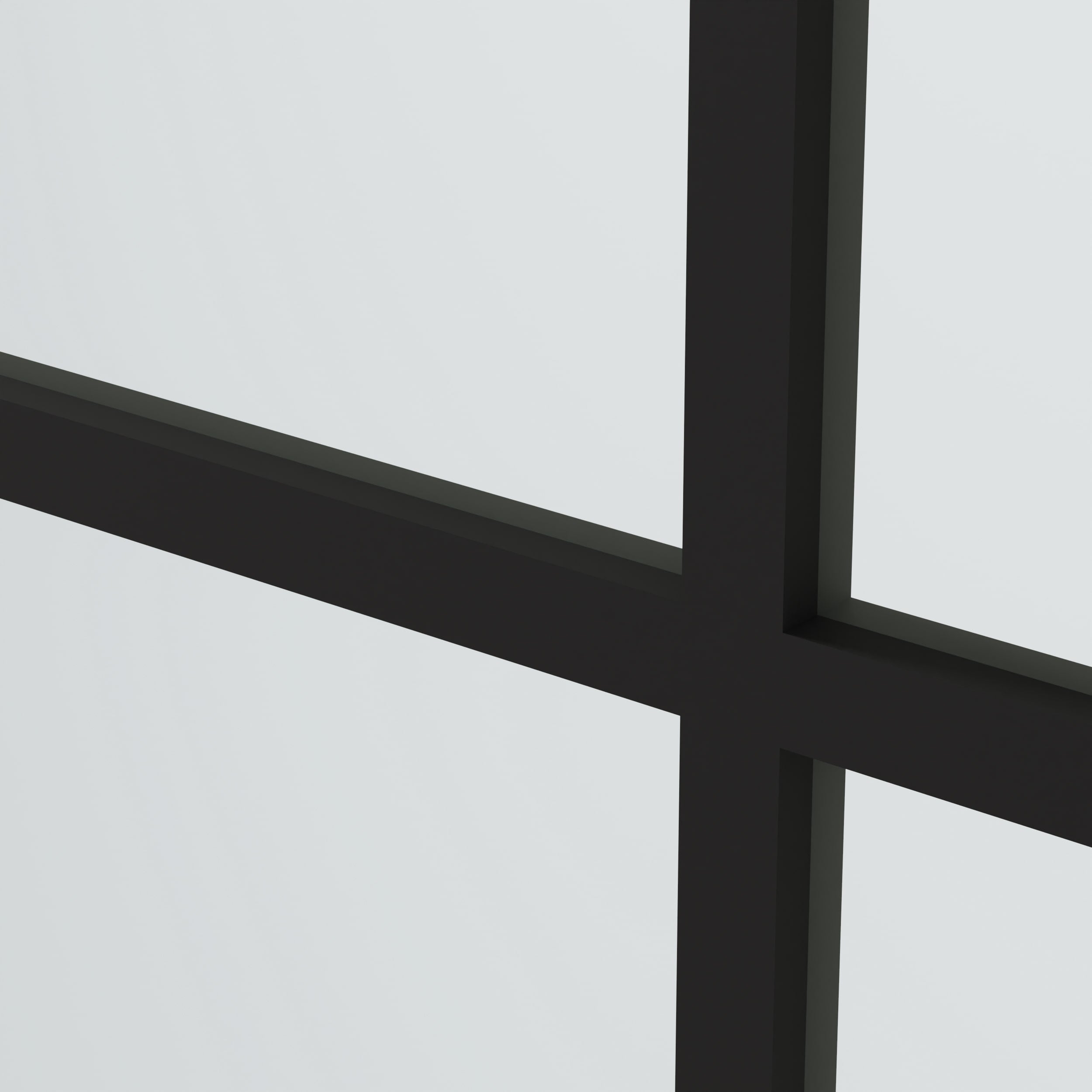 Industrial Mirror No. 3 | Spejl med ramme i jern | 220x110 cm - Blossholm