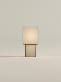 Forma Portable Lamp | Hør - Sorte Kanter