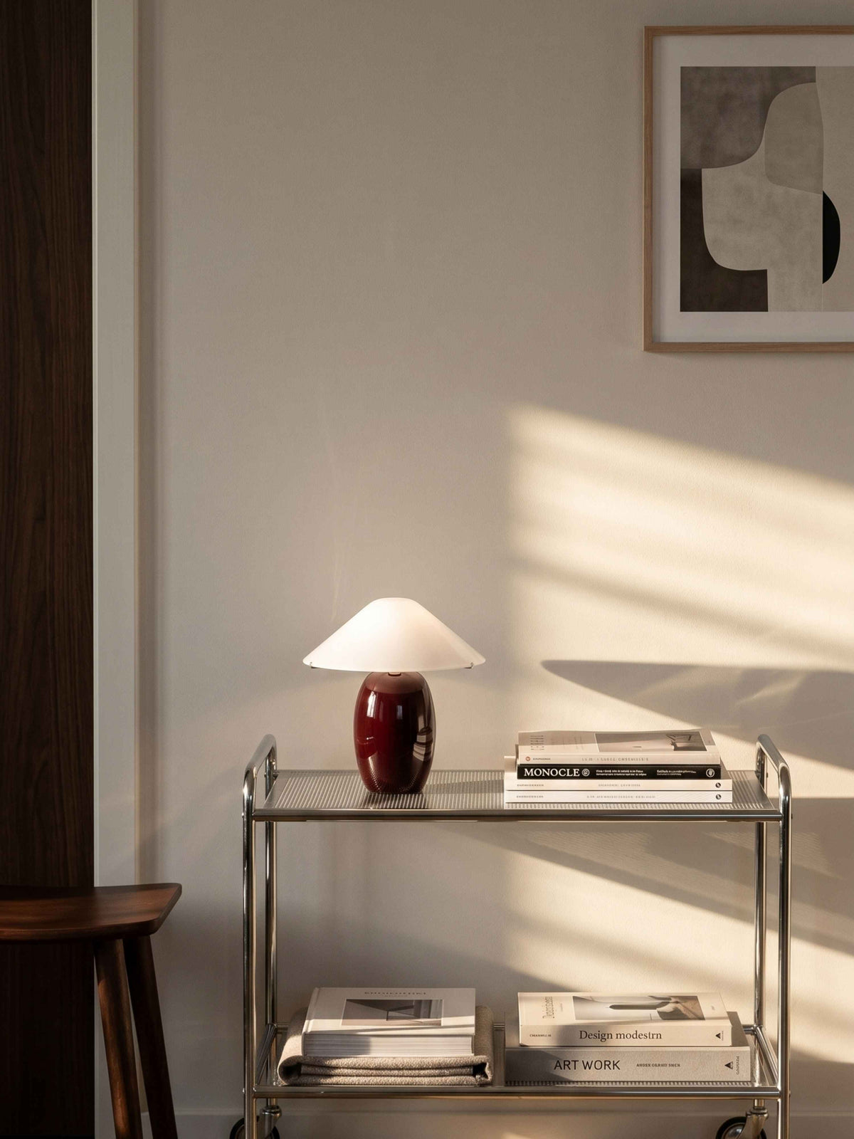 Maríel Portable Lamp | Rød Keramik