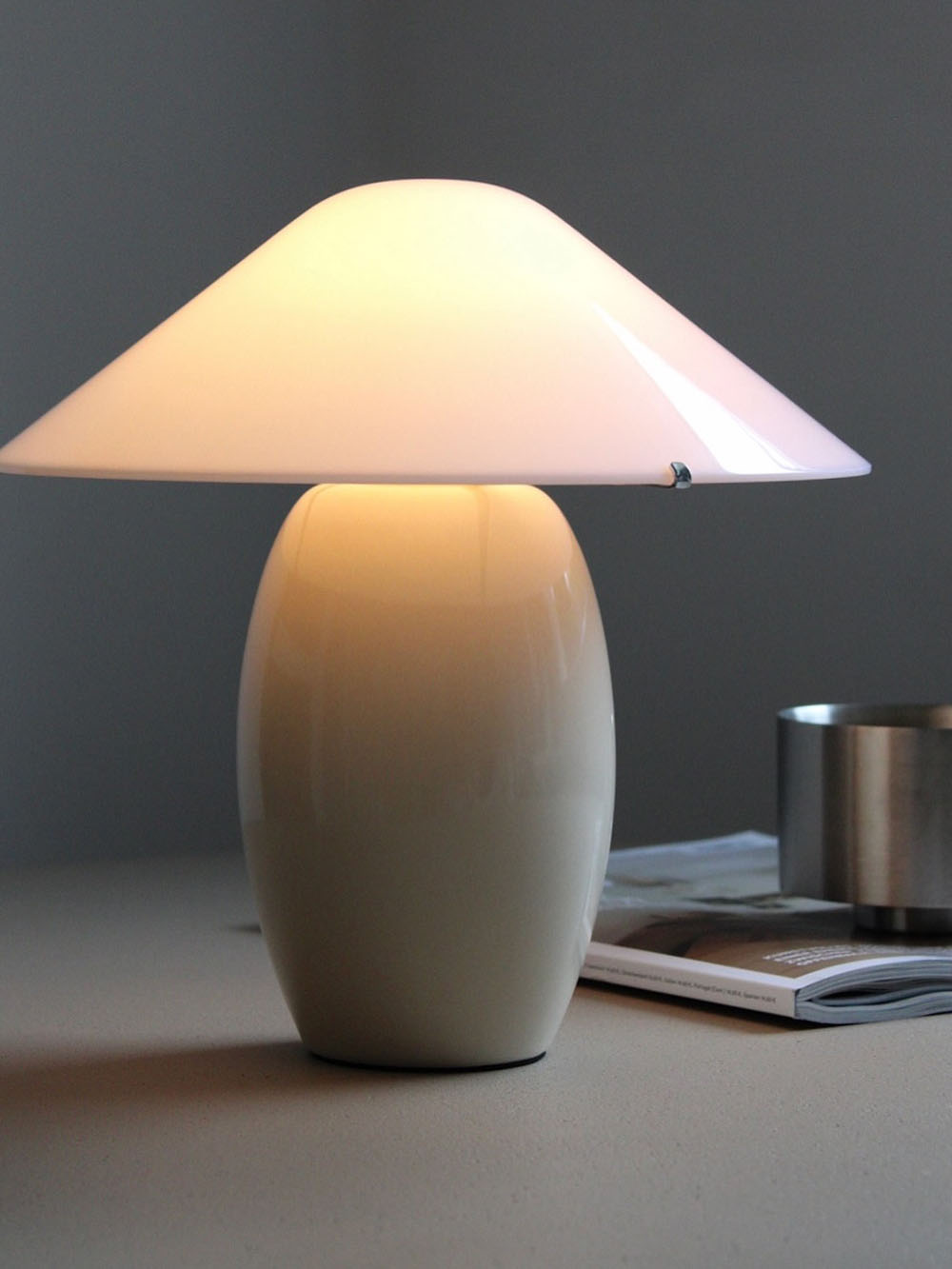 Maríel Portable Lamp | Off-white Keramik