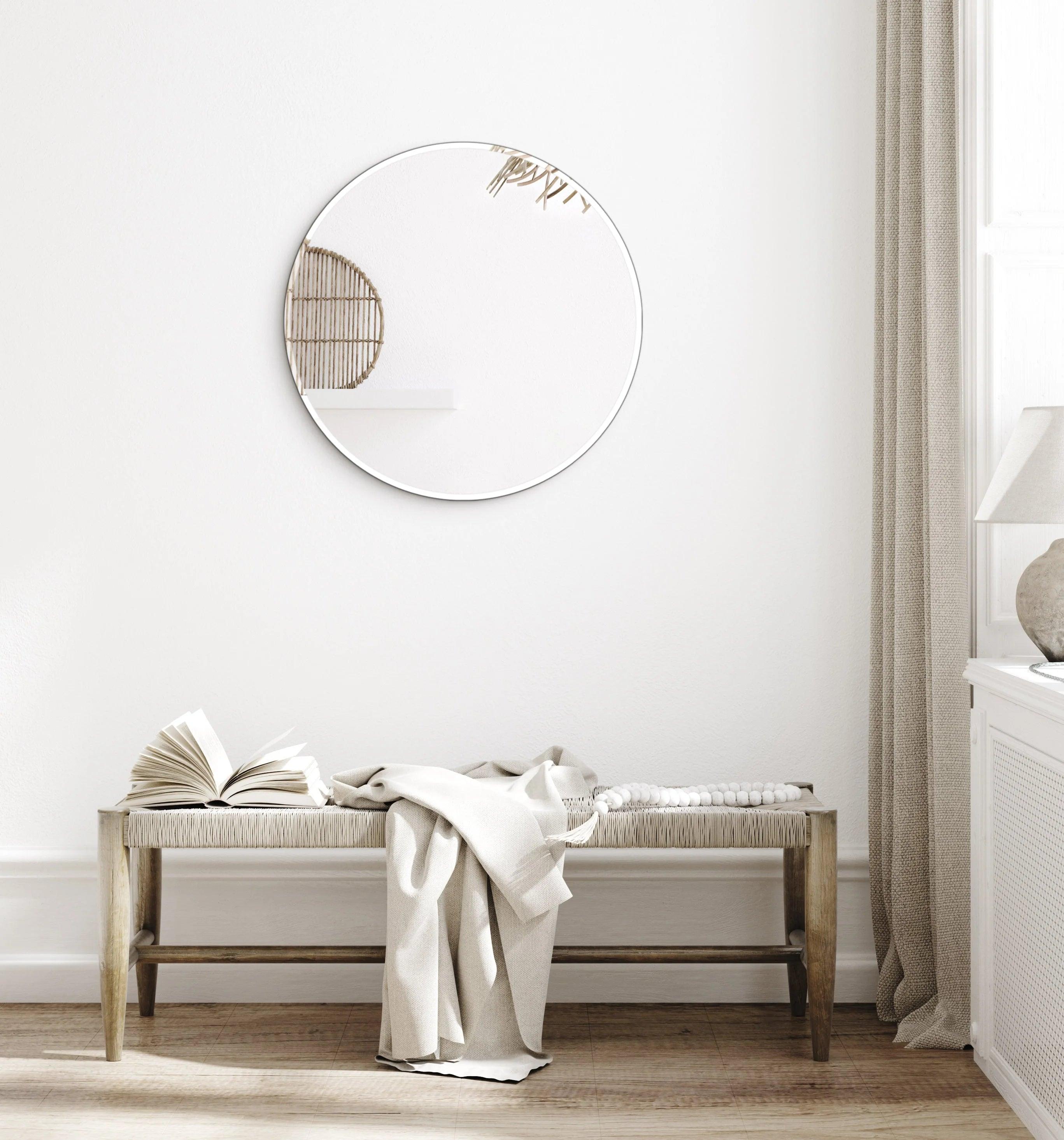 Udnyt mulighederne med Round Mirror Small