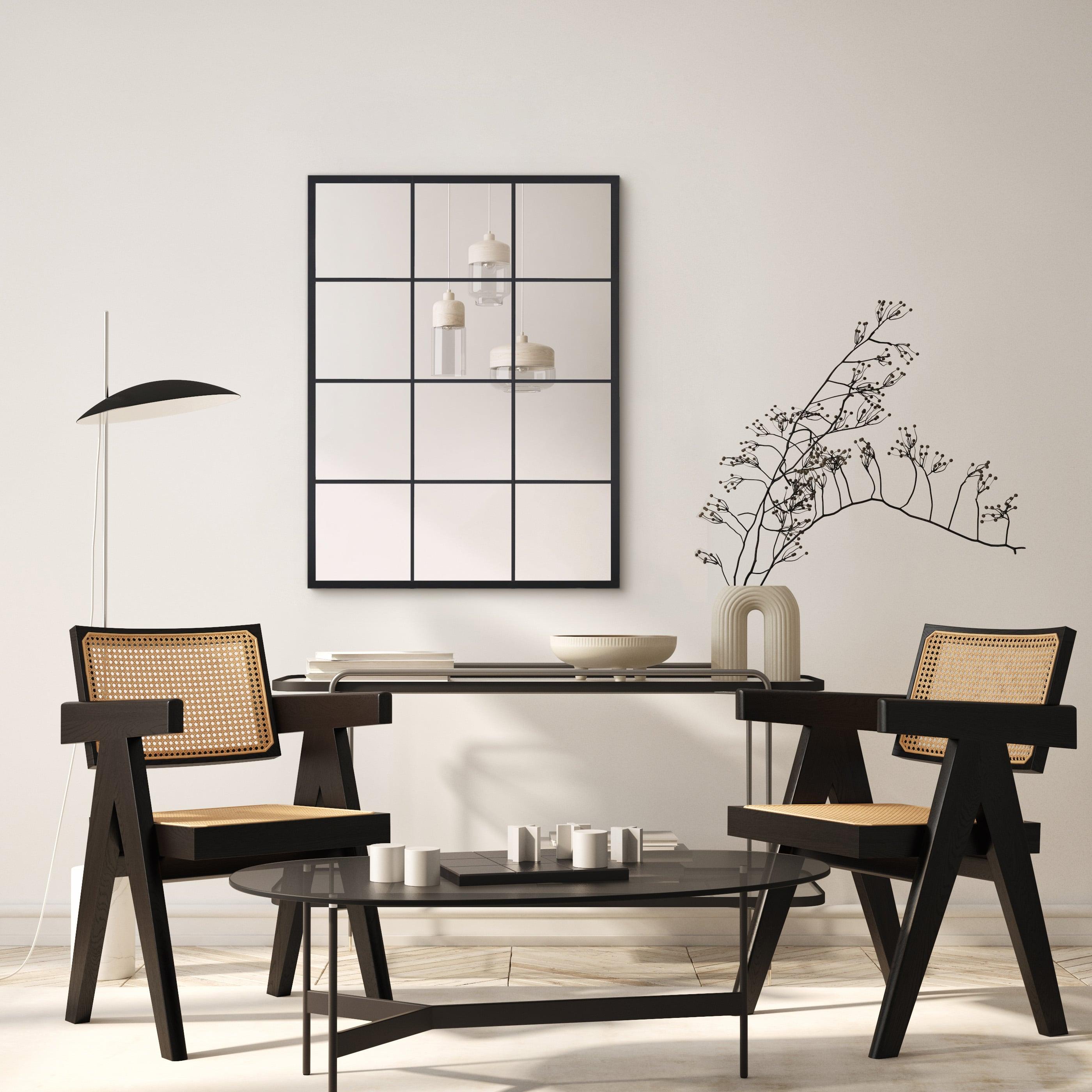 Grid mirror no. 5 som en enkel men smuk tilføjelse | 95 x 70 cm