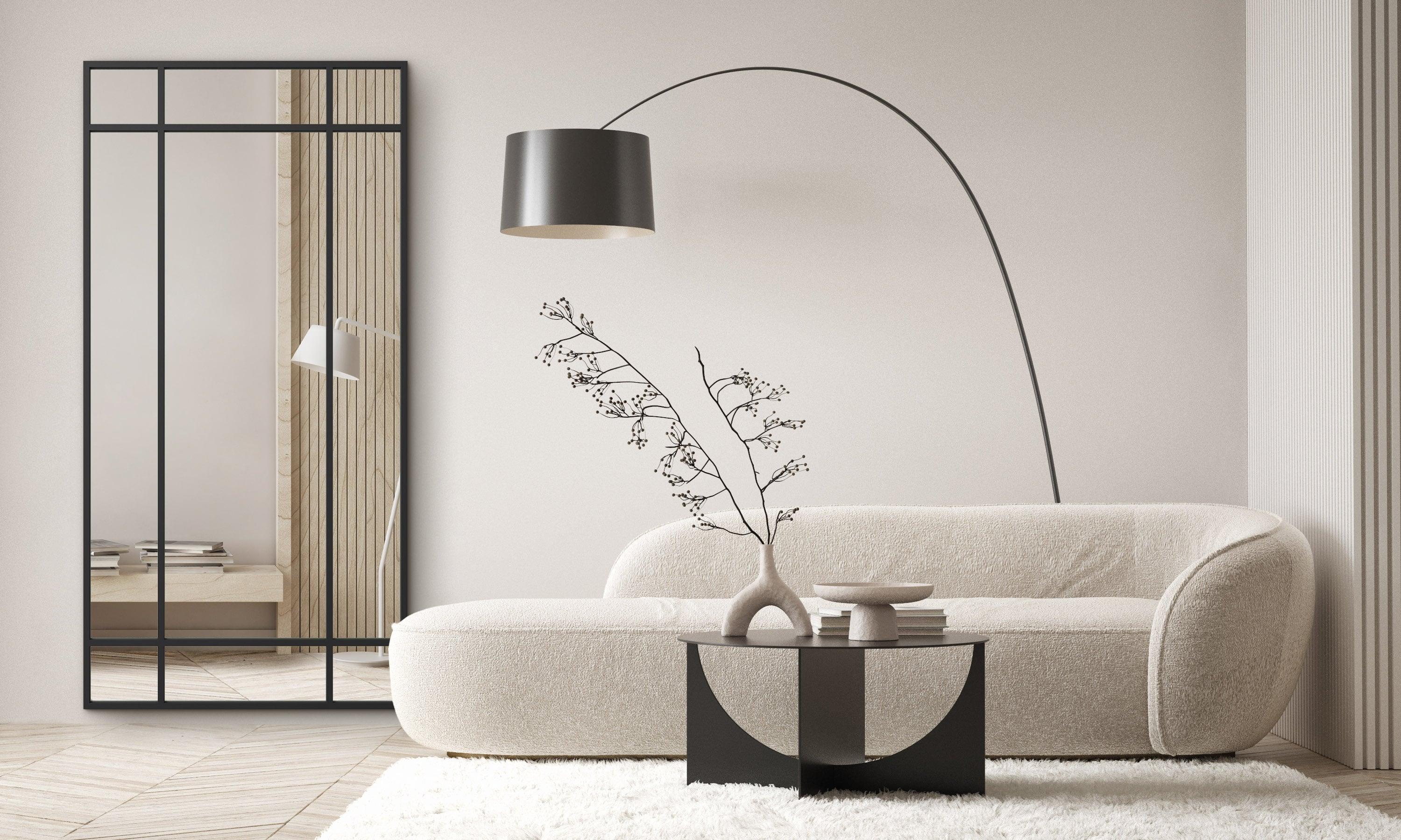 Industrial Mirror No. 3 tilfører et smukt strejf til hjemmet | 220x110 cm