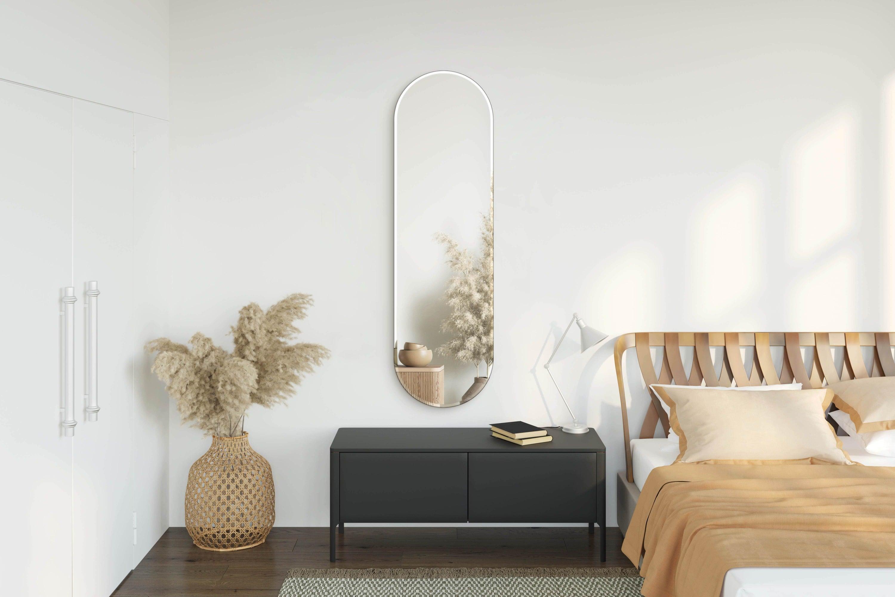 Oval Mirror no. 1 | 30 x 100 cm - Blossholm