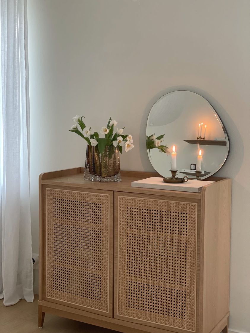 Plump mirror | Small - Blossholm