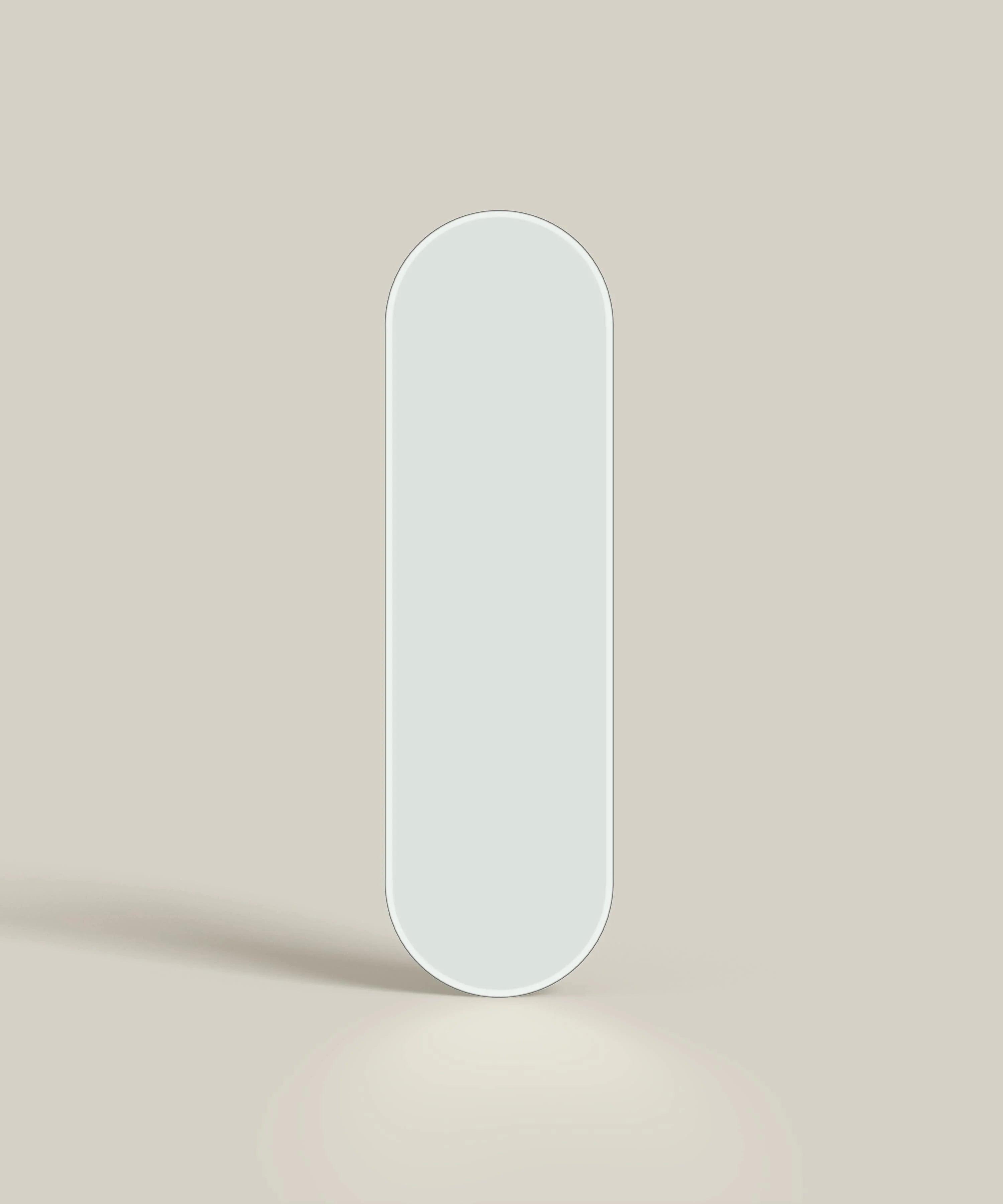 Simpelt billede af Oval mirror no. 2 | 40 x 130 cm