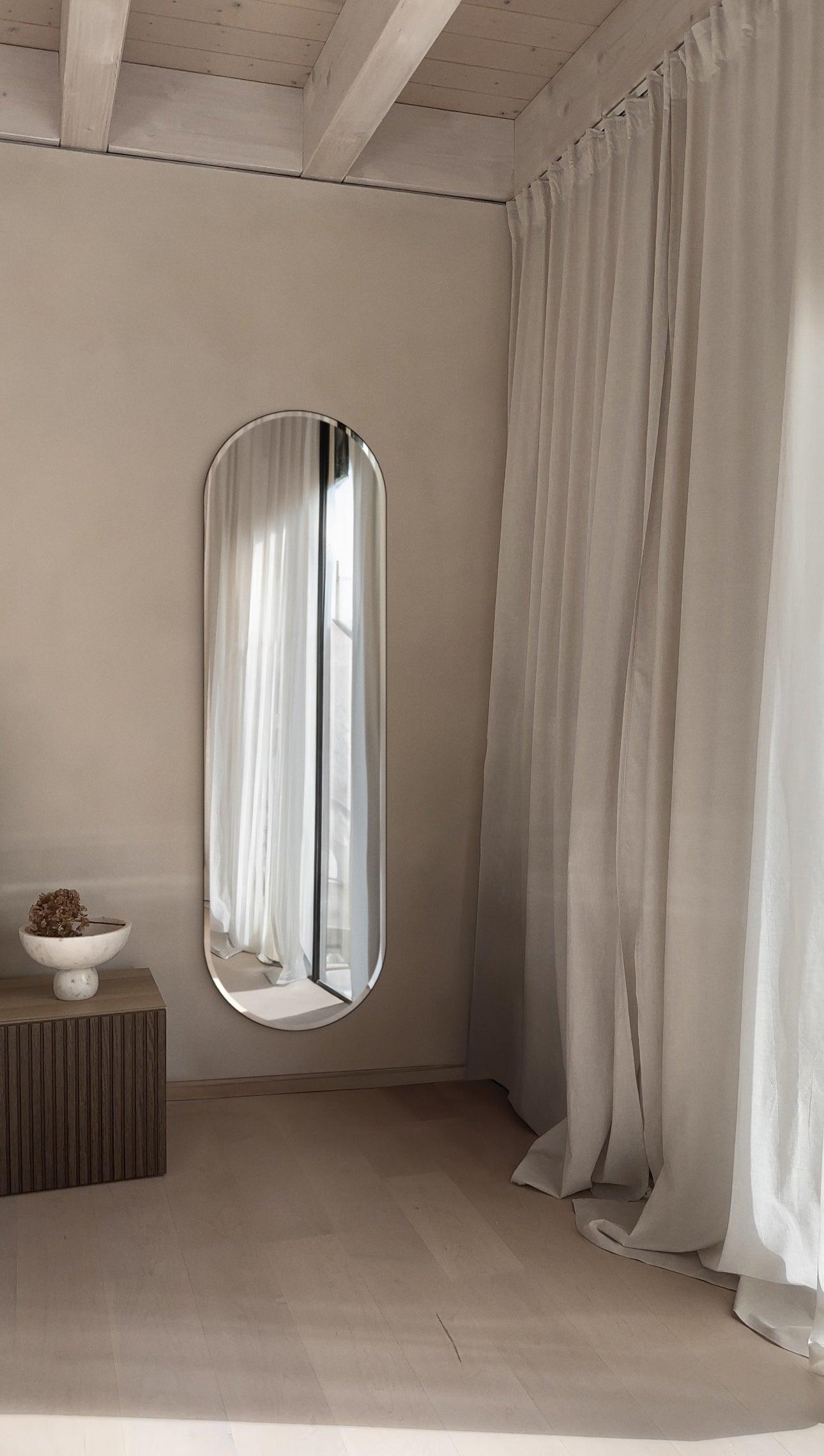 Oval mirror No. 3 | 150 x 50 cm. - Blossholm