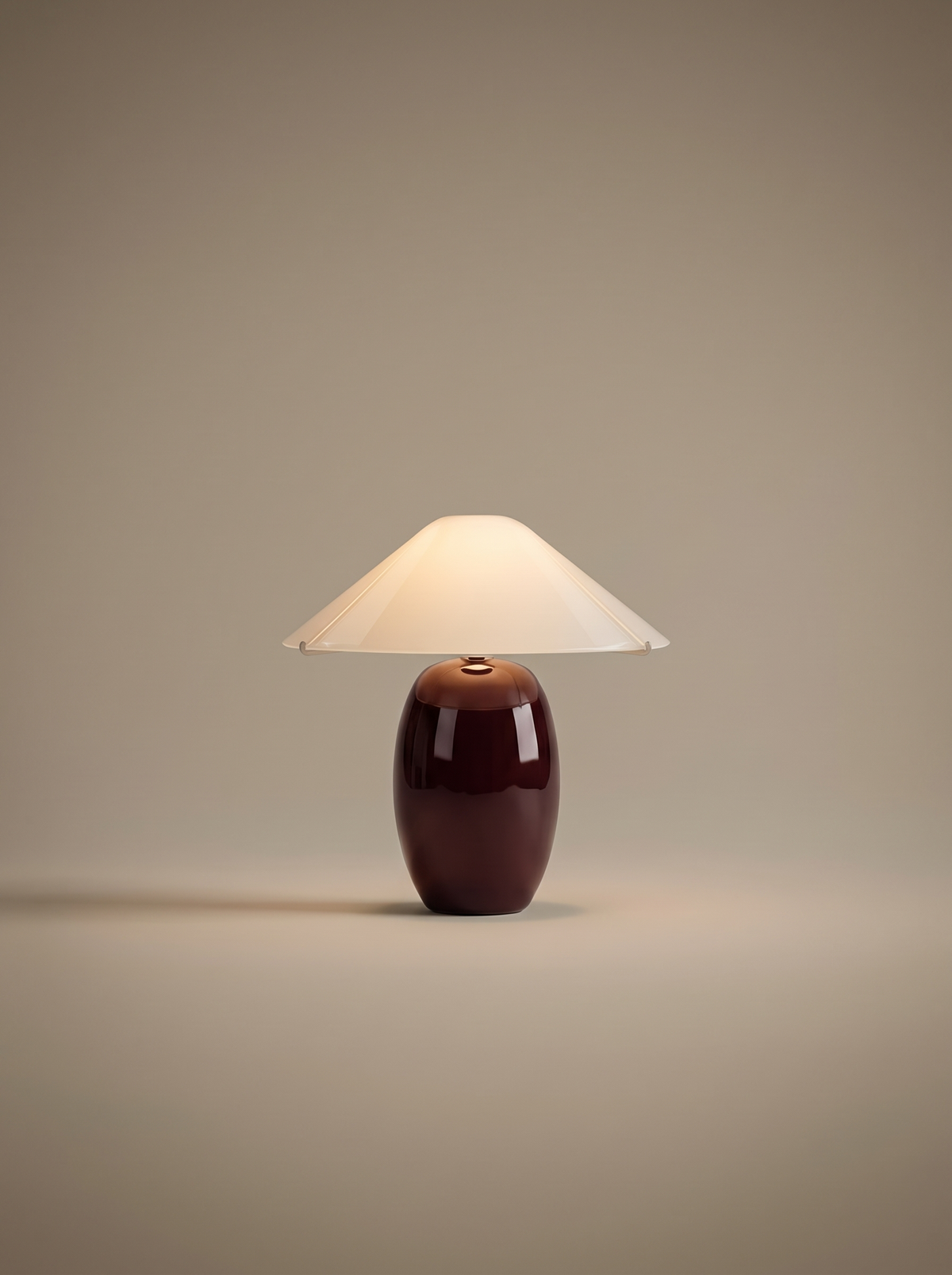 Maríel Portable Lamp | Rød Keramik