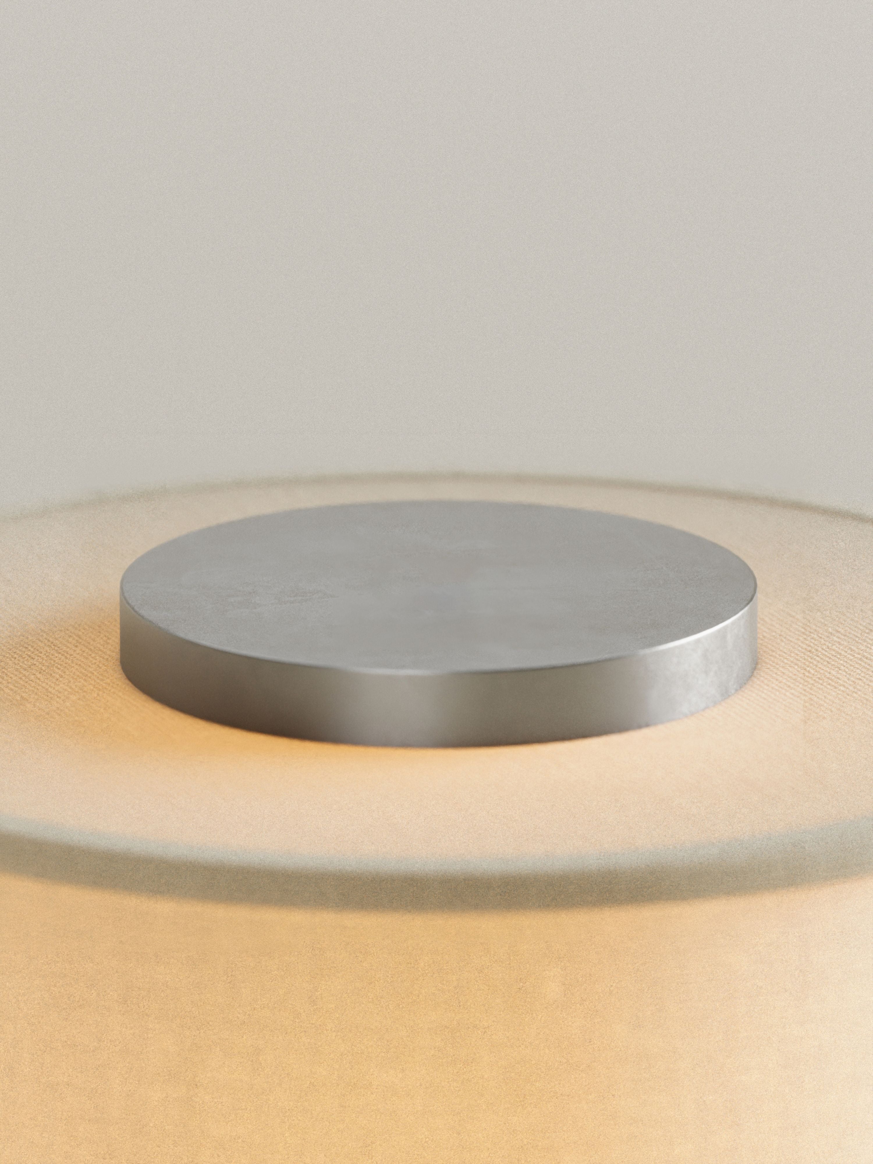 Auríe Portable Lamp | Aluminium & Hør | 25 cm