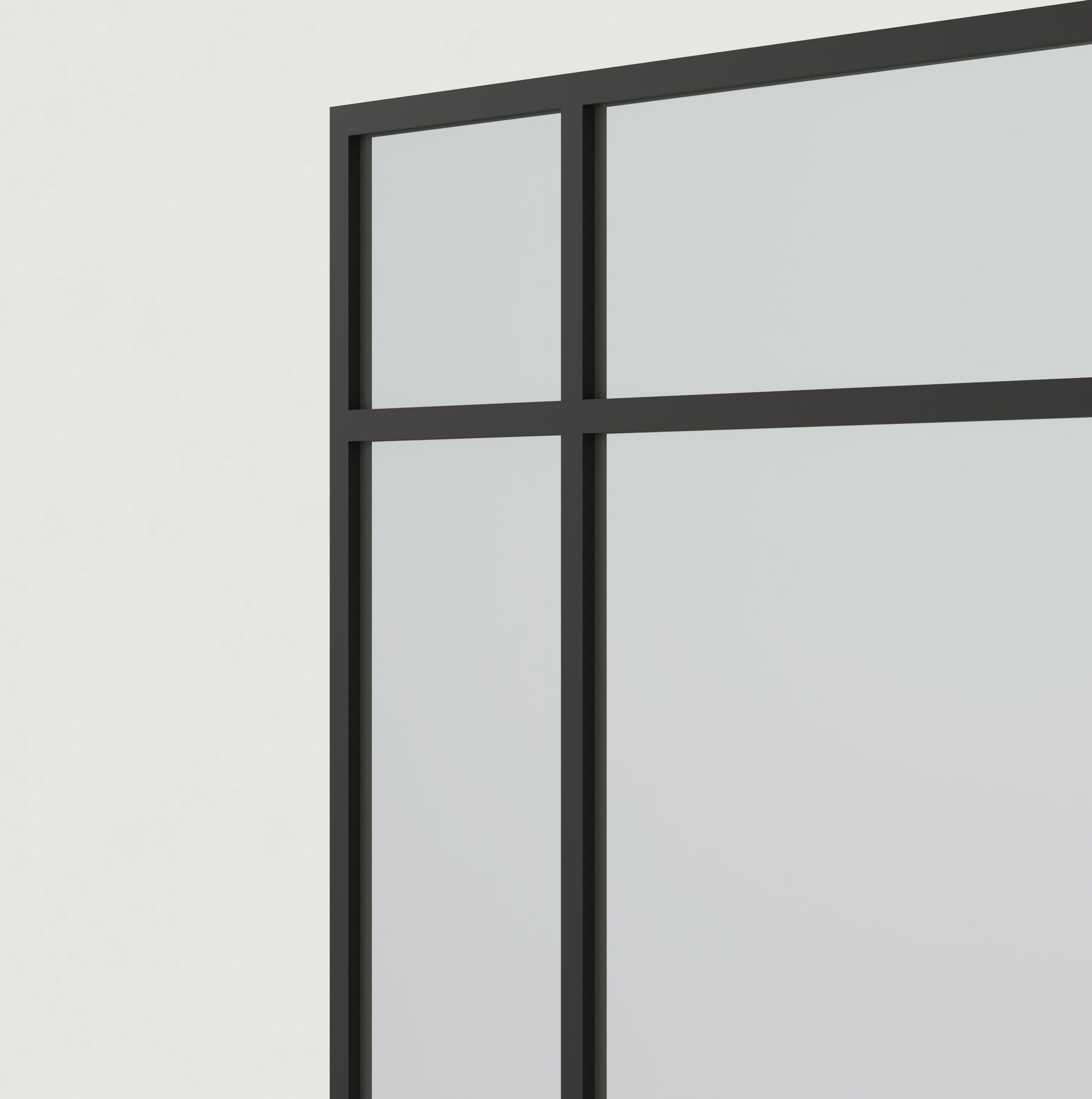 Industrial Mirror No. 3 | Spejl med ramme i jern | 220x110 cm - Blossholm