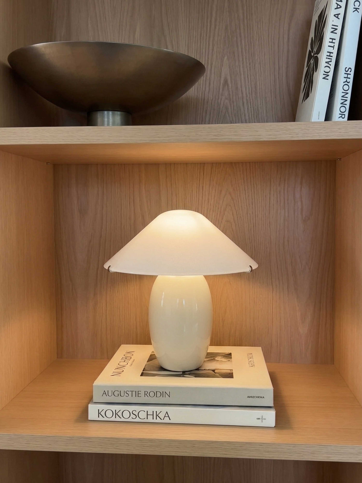Maríel Portable Lamp | Off-white Keramik