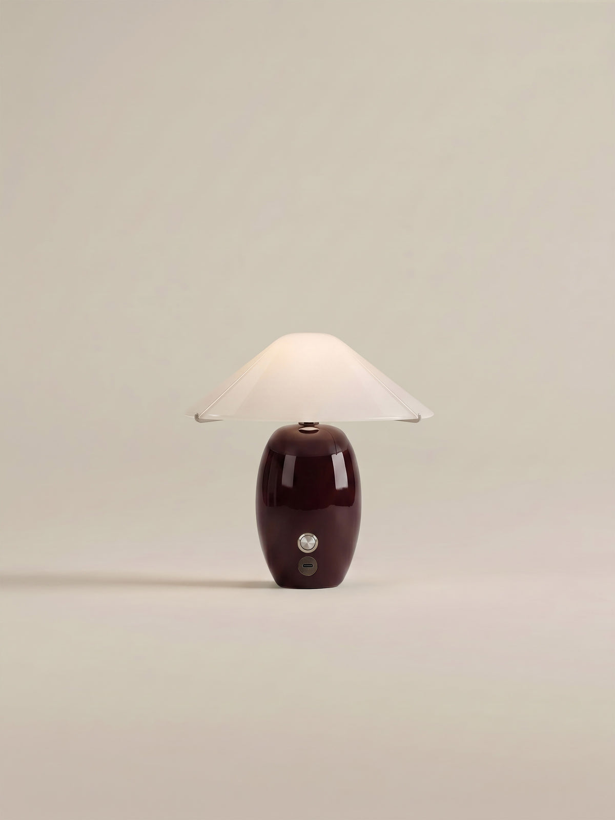 Maríel Portable Lamp | Rød Keramik