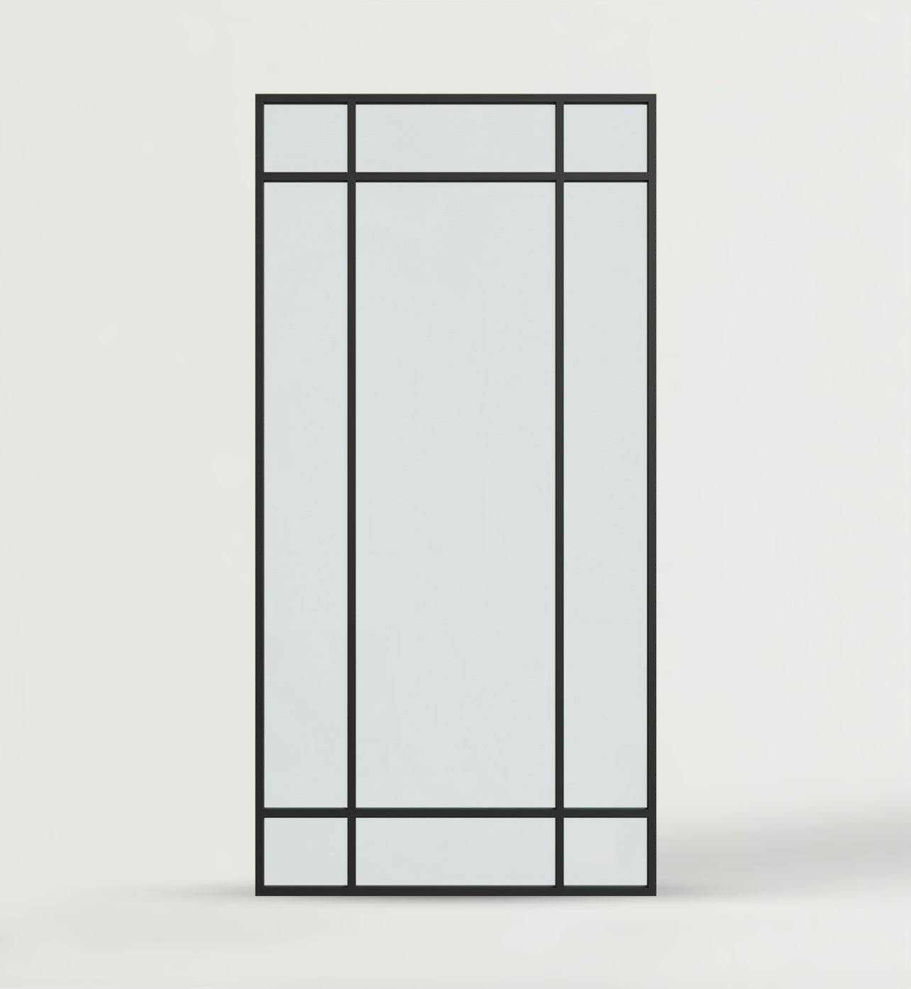 Enkel fremstilling af Industrial mirror No. 2 | 200x100 cm - Blossholm