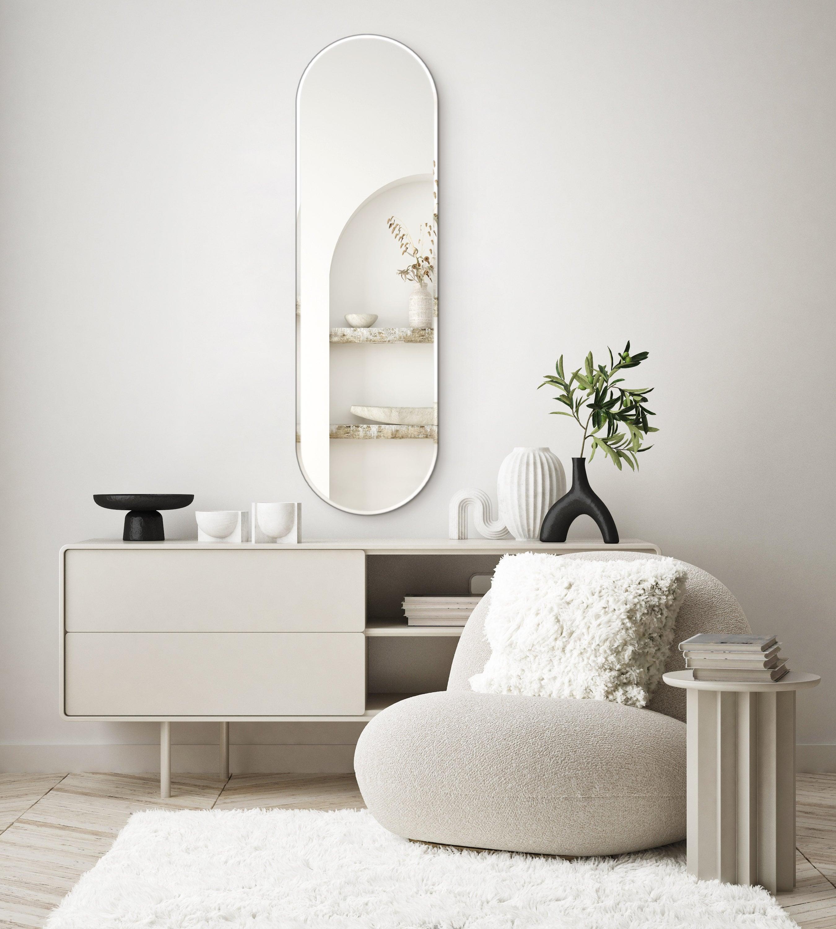 Oval Mirror no. 1 | 30 x 100 cm - Blossholm